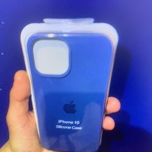 Apple iPhone 15 Silicone Case - Deep Blue